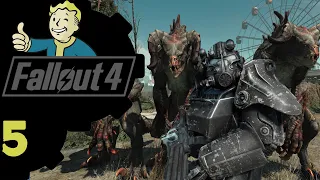 ☢ Fallout 4 с русской озвучкой ☢ #5 Стены Даймонд Сити и другие проблемы Пустошей!