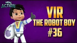 Vir: The Robot Boy | Hindi Cartoon Compilation For Kids | Compilation 36 | WowKidz Action