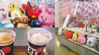 GOING TO THE BTS BT21 LINE FRIENDS STORE IN ITAEWON AND HONGDAE / SOUTH KOREA VLOG 15