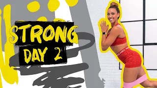 45 Minute Glutes Burnout Workout | STRONG - Day 2