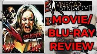 SPLATTER UNIVERSITY (1984) - Movie/Blu-ray Review (Vinegar Syndrome)