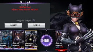 Batman Ninja Catwoman BOSS fight! Injustice: Gods Among Us