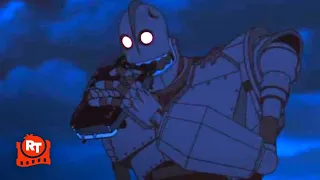 The Iron Giant - Hungry For Scraps Scene