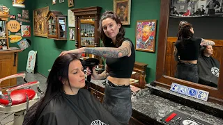 Ultimate Relaxation Haircut & Blow-Dry | ASMR Haircut and Scalp Massage with Sarah