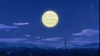 Cute Anime Girl "Awooo" at the moon