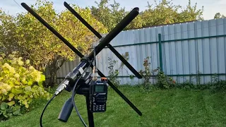 Quansheng UV-K5 SATCOM вертикальный диполь и крест 2 элемента