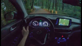 Hyundai Tucson Night | 4K POV Test Drive #290 Joe Black