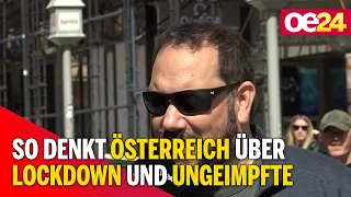 So denkt Österreich über Lockdown und Ungeimpfte