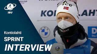 Biathlon World Cup 22/23 Kontiolahti: Men Sprint Interviews