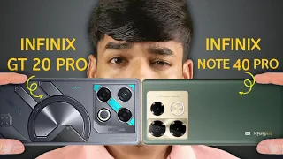 Infinix GT 20 Pro VS Infinix Note 40 Pro - EPIC COMPARISON BATTLE🔥