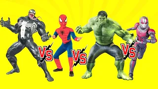 AVENGERS BATTLE DANCE SUPERHERO! TEAM HULK SMASH VS SPIDER-MAN 2, IRON MAN PS5, CAPTAIN AMERICA #8