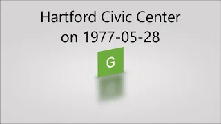 Hartford Civic Center on 1977 05 28