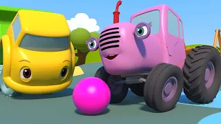Синий трактор - Аккумулятор | Грузовик сломался 🚜 Развивающие мультфильмы детям