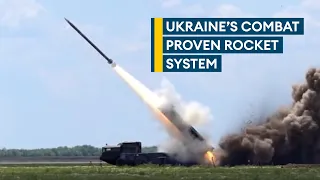 Ukraine's homegrown multiple launch rocket system