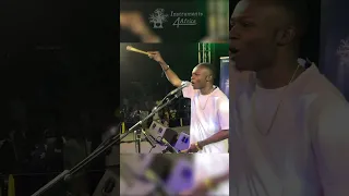 Mister-P, le fils du roi du balafon, Neba Solo. Lors de la 4è édition du festival Nangnerki 2022.