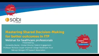 ITPSA and Sobi Health Care Professionals Webinar first shown October 2023