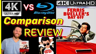 Ferris Bueller's Day Off 4K UltraHD Review Exclusive 4K vs Blu Ray Image Comparisons & Unboxing 80's