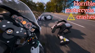 (Suzuki Hayabusa) Best Motorcycle Crashes Compilation | Rush Racing & Pure Adrenaline.