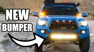 NEW BUMPER!!! - Cali Raised LED Stealth Bumper for 3rd Gen Tacoma - Install Video