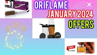 Oriflame January 2024 offers| Plenty Program offer| Invitation campaign| Reactivation offer|