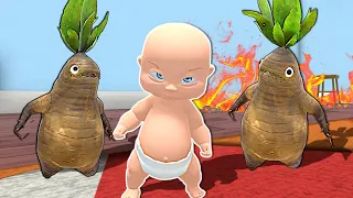 Baby Turns into a MONSTER & Destroys the House! - Who's Your Daddy 2 Multiplayer