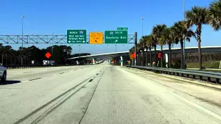 Jacksonville East Beltway (Interstate 295 Exit 61) southbound