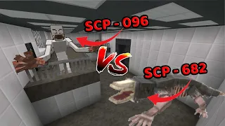 Minecraft SCP: Lockdown SCP - 682 VS SCP - 096