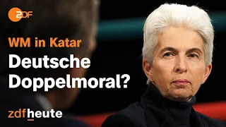 Strack-Zimmermann hat Verständnis für "verschnupfte Kataris"| Markus Lanz vom 8. November 2022