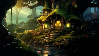 Small Fairy Tale House with Piano Sounds & Ambient music 🌳 Relax and Enjoy the Enchanting Peace