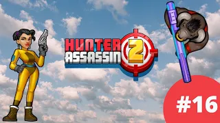 Hunter Assassin 2: Level 16 | Complete Walkthrough | Riley Assassin vs Bull Boss