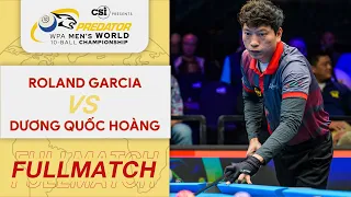 [03.03.2023] Roland Garcia vs Dương Quốc Hoàng | WPA Men's World 10 Ball Championship | Nhánh Thua