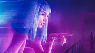 Blade Runner 2049 Hologram Joi that comes off a billboard (Ana de Armas)