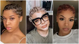 💖 BIG CHOP NATURAL HAIRSTYLES💖