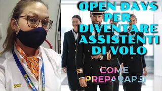 OPEN DAY PER DIVENTARE ASSISTENTI DI VOLO. Come si svolge la giornata e cosa succede dopo