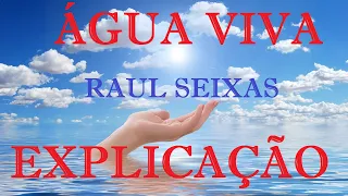 Explicação da Letra da Música Agua Viva - Raul Seixas - Visão Holística da Letra