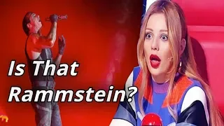 Лучшие каверы Rammstein на Шоу Голос! Слепые прослушивания