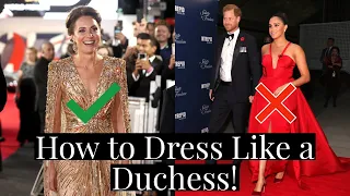 How to Dress Like a Duchess! Look like Catherine, the Duchess of Cambridge, and Not Meghan Markle