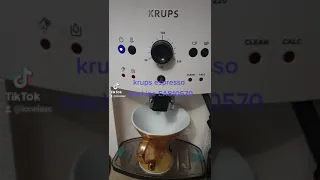 coffee espresso made with krups espresso machine ea810570