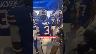 WHAT A MOMENT! #Bills safety Damar Hamlin's return to the NFL is heartwarming ❤️