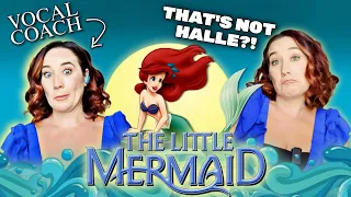 Is the original BETTER THAN Live Action? | Vocal Coach Reacts to The Little Mermaid (1989)