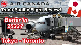 AIR CANADA Trans-Pacific Flight Review in 2023 | 787-8 | HND - YYZ