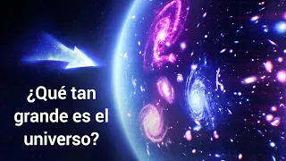 ¿QUE TAN GRANDE ES EL UNIVERSO?  ¡ Tamaño a escala !