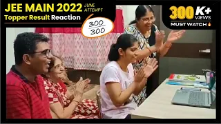 JEE Main 2022 | Topper Result Reaction 🔥 | Perfect Scorer Sneha Pareek | ALLEN Kota
