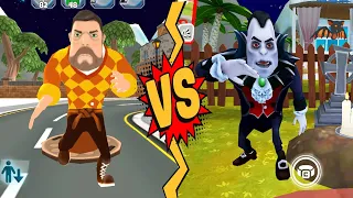 Dark Riddle classic vs Dark Riddle Halloween Mod MENU  : Gameplay ( Android/IOS )