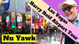 🟡 Las Vegas | Harry Reid Airport Tour. Shops, Restaurants & Slots. Why Book A Room? Just Stay Here!