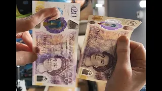 Fake £20 Pound Note Quick Check