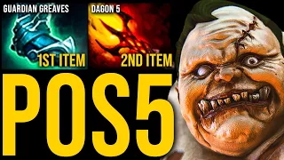 🔥 Hard Support Pudge First Item Guardian Greaves Build 🔥 | Pudge Official