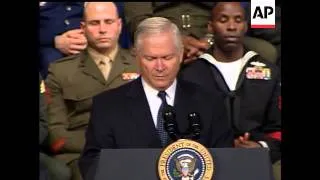 Robert Gates was sworn in Monday as secretary of defense at a crucial juncture in the Iraq war, a co