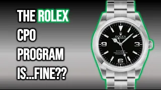 Rolex Certified Pre-Owned Program (CPO) / My Experience / Buying an Explorer I (Mk I) 214270