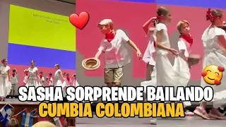 Hijo de SHAKIRA se muestra orgulloso de COLOMBIA y baila LA POLLERA COLORÁ en su colegio. 🇨🇴❤️‍🔥
